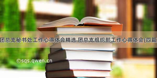 团总支秘书处工作心得体会精选 团总支组织部工作心得体会(四篇)